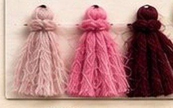 Alpaca yarn shades