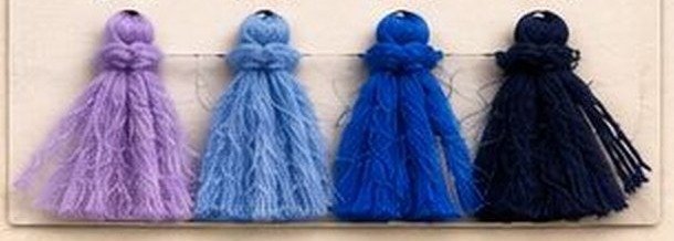 Alpaca yarn shades