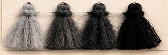 Alpaca yarn shades