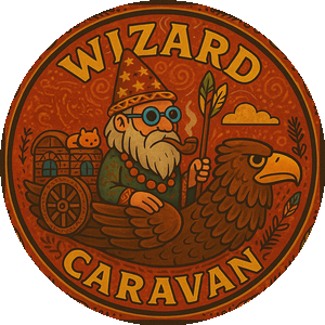 The Wizard Caravan logo